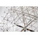 Canada LED 37.4 inch Chrome Chandelier Ceiling Light